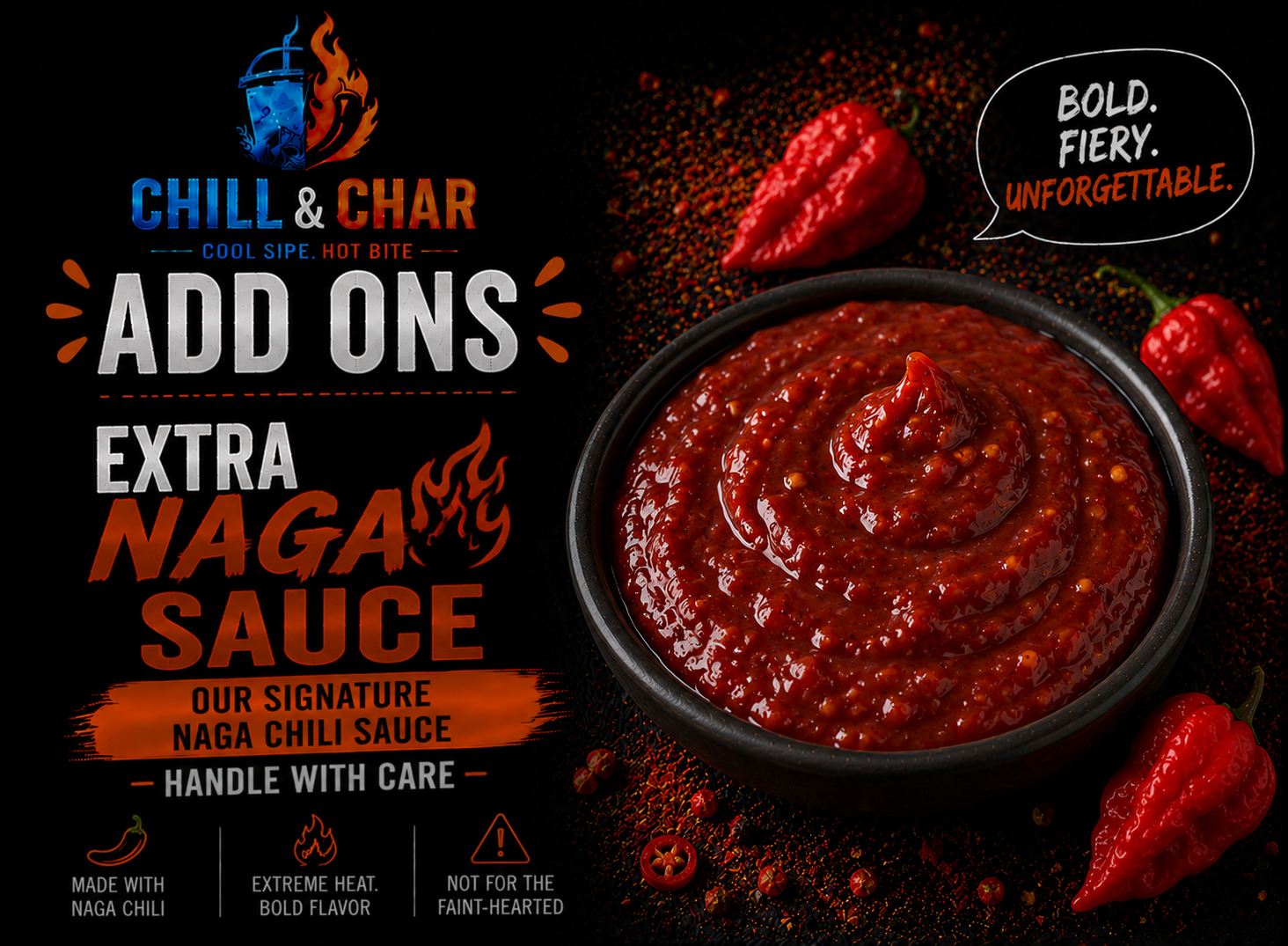 Extra Naga Sauce